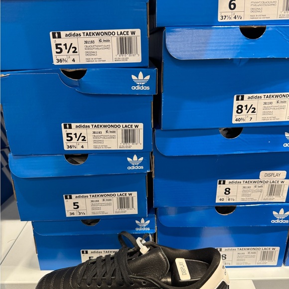 adidas Originals Taekwondo Lace JS1193 Sneakers Shoes White Black Women's size - Picture 12 of 15